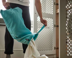 New Bac à Linge Double Compartiment 60L Tota Pop Paniers À Linge