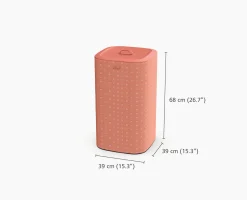New Bac à Linge Double Compartiment 60L Tota Pop Paniers À Linge