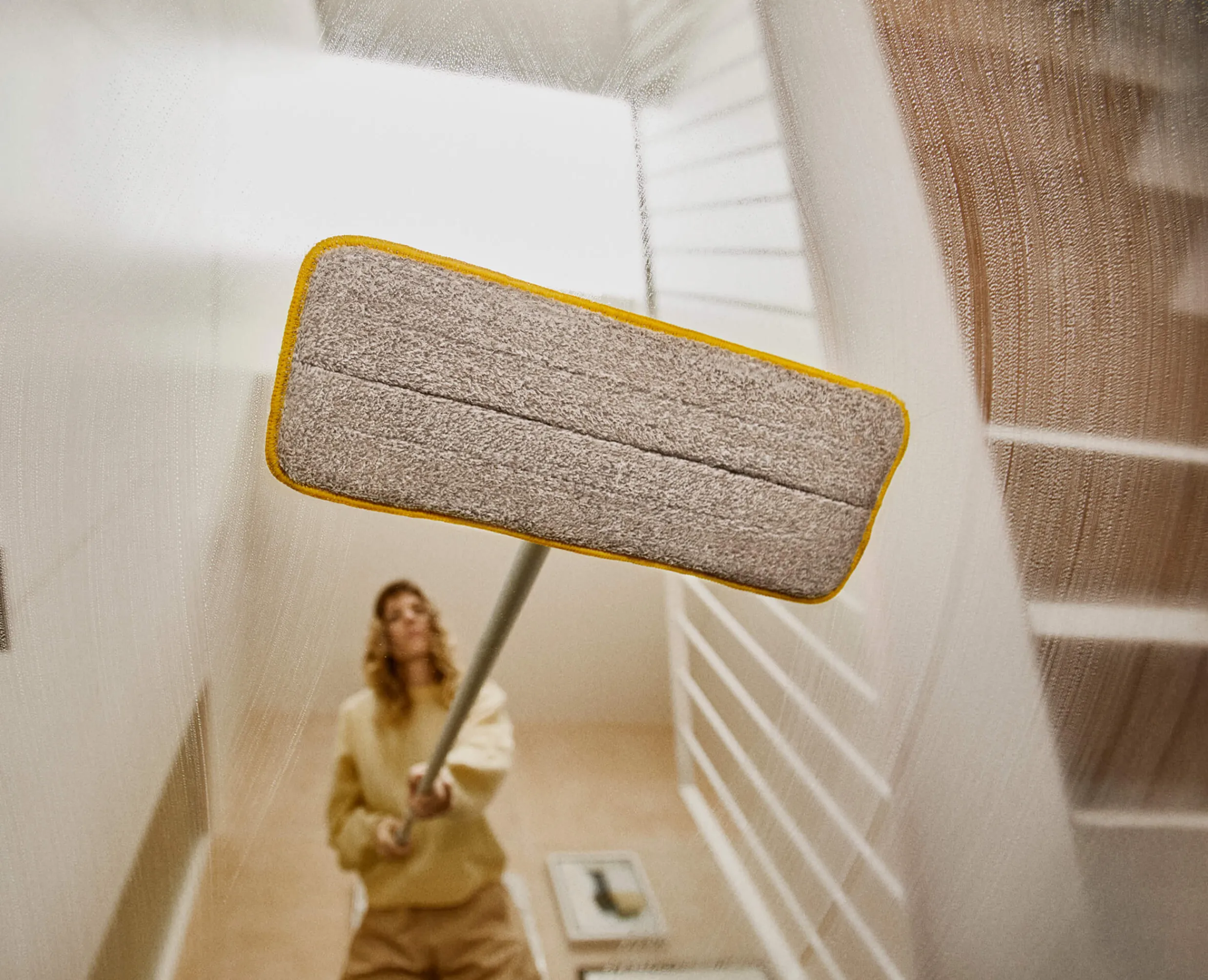 Hot Balai Auto-essorant en Microfibre avec Seau UltraClean Accessoires & Outils Pour Ménage Maison