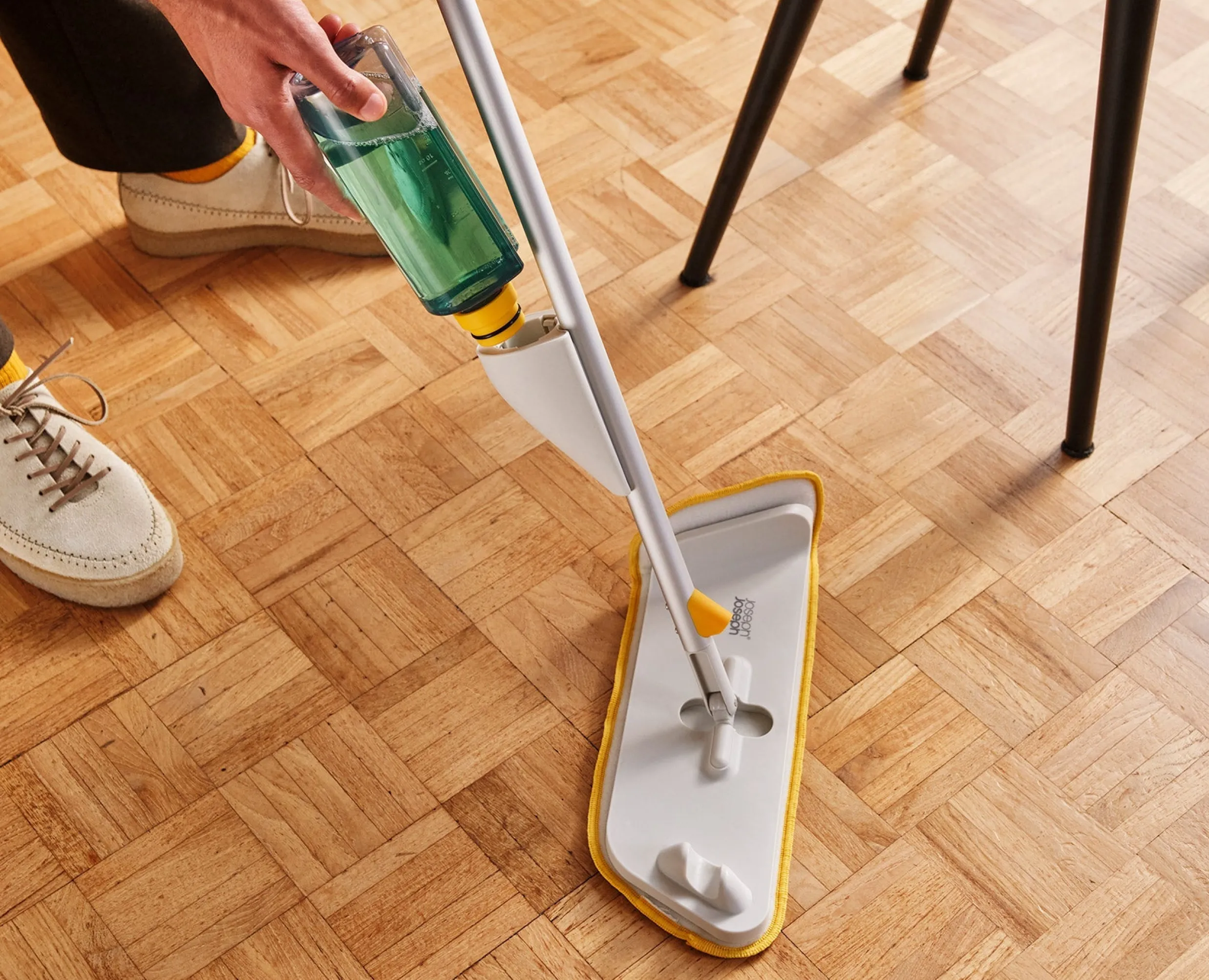 Best Balai Pulvérisateur avec Serpillère Microfibre CleanTech™ Accessoires & Outils Pour Ménage Maison