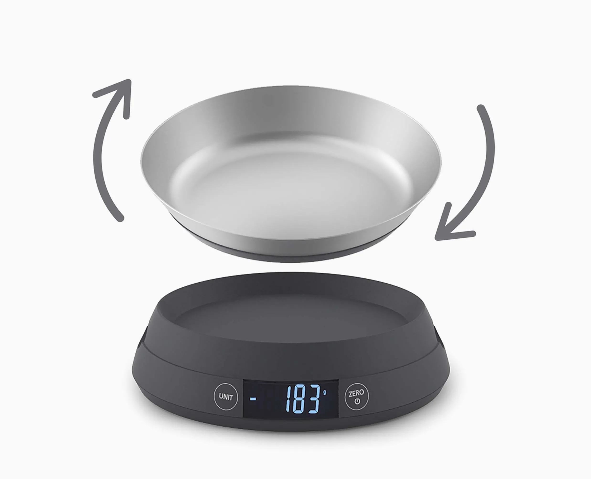 Best Balance Numérique de Cuisine en 2-en-1 SwitchScale™ Matériel & Ustensiles De Pâtisserie|Verres Doseurs, Cuillères Doseuses Et Balances De Cuisine