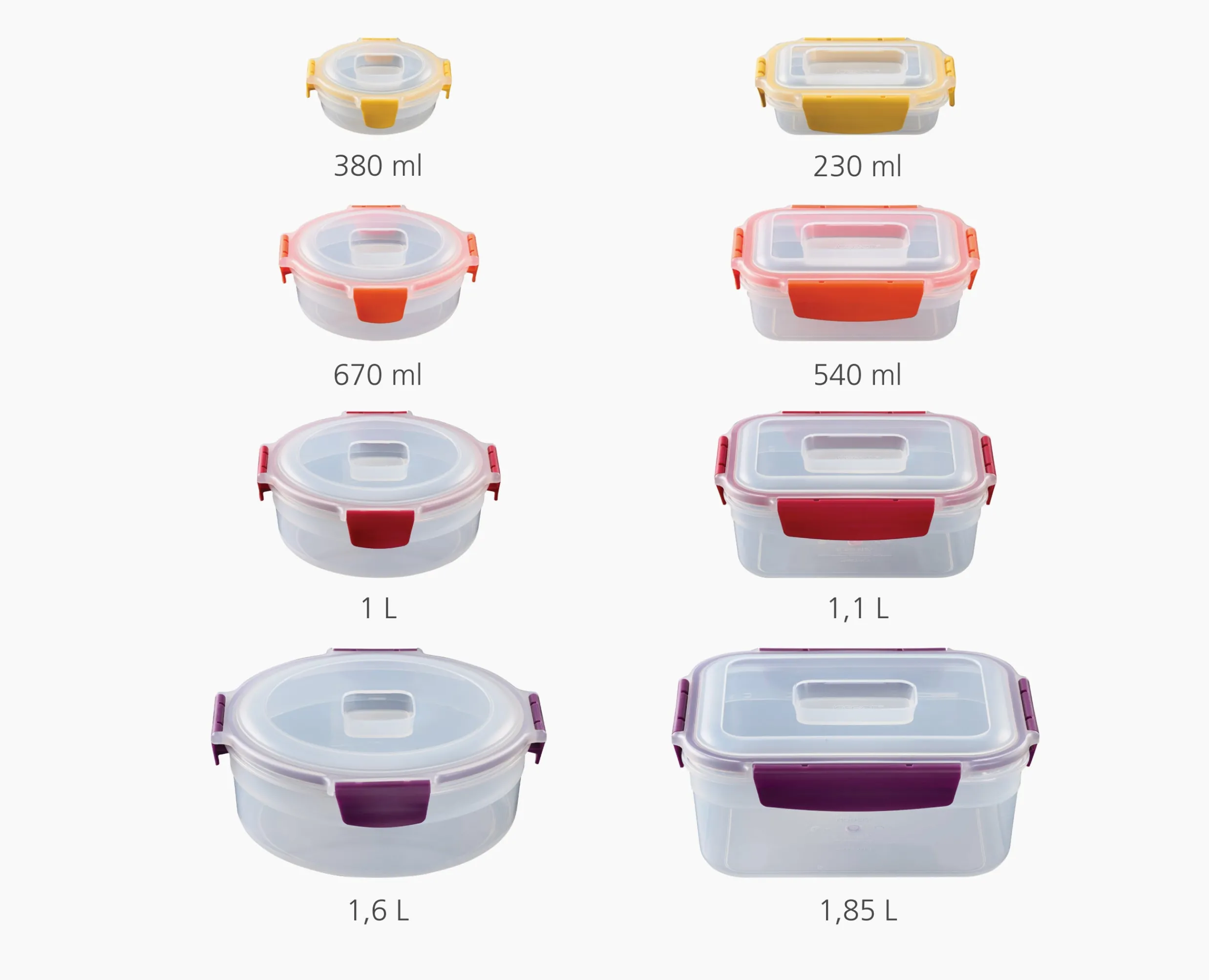 Best 8 Boîtes Alimentaires Empilables Variés Nest™ Lunch Box|Sets D'Ustensiles De Cuisine