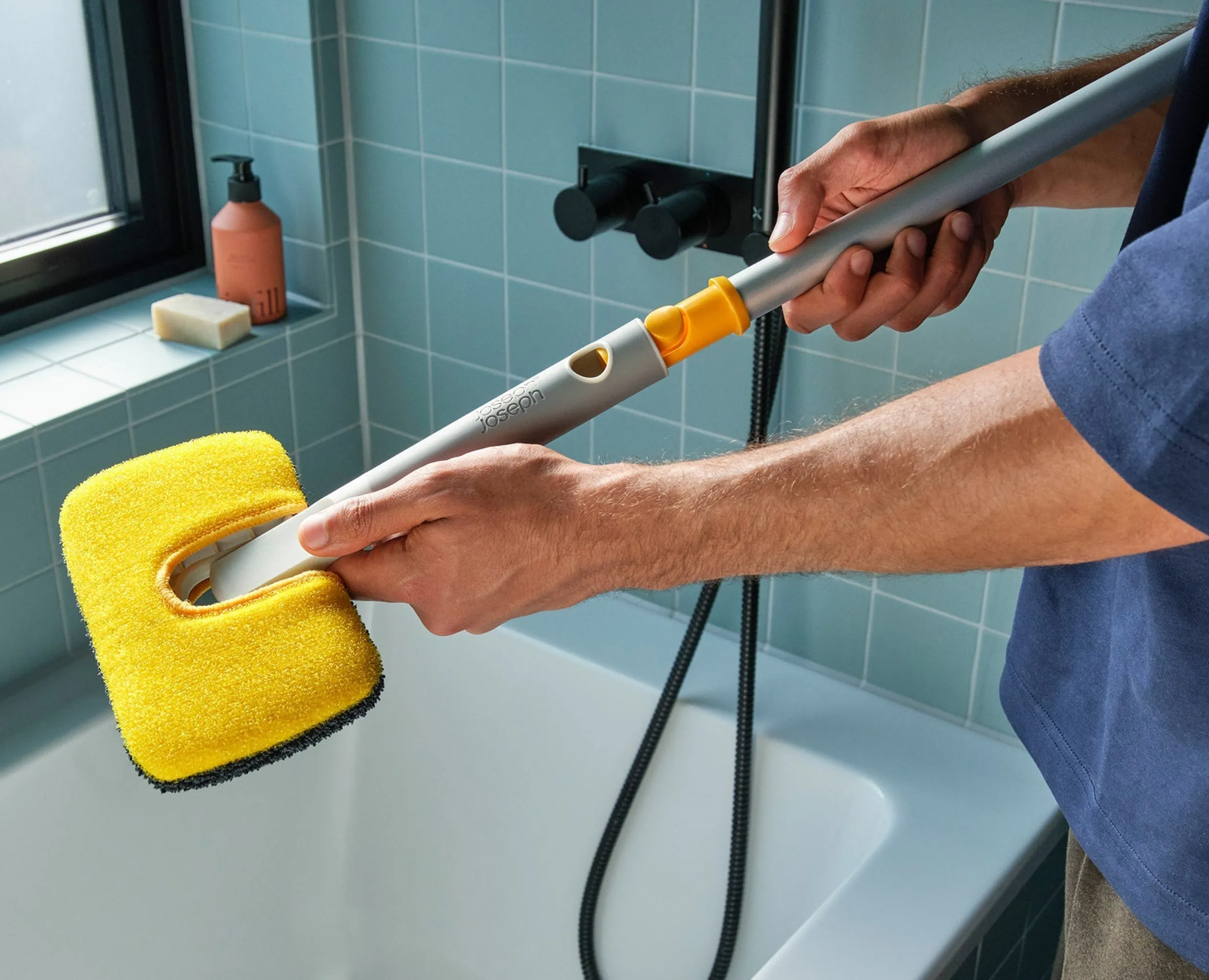 Hot Brosse avec Éponge à Récurer & Abrasive CleanTech™ Accessoires & Outils Pour Ménage Maison