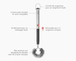 Online Brosse Nettoyage Barbecue Rétractable GrillOut™ Accessoires & Ustensiles De Barbecue