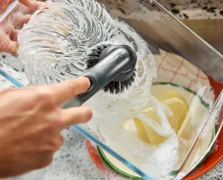 Clearance Brosse à Vaisselle avec Distributeur de Savon et 5 Rechanges SinkTech Brosses & Éponges|Sets Et Kits De Nettoyage Pour La Maison