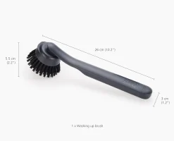 New Brosse à Vaisselle avec Tête de Rechange et 4 Têtes Supplémentaires Brosses & Éponges