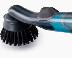 Outlet Brosse à Vaisselle et Distributeur de Savon avec Support Inox et 6 Têtes de Rechange Brosses & Éponges