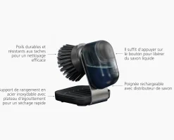 Hot Brosse à Vaisselle à Paume avec Support SinkTech™ Brosses & Éponges