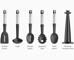 Outlet Carrousel de 5 ustensiles en silicone Elevate™ Gadgets Et Ustensiles