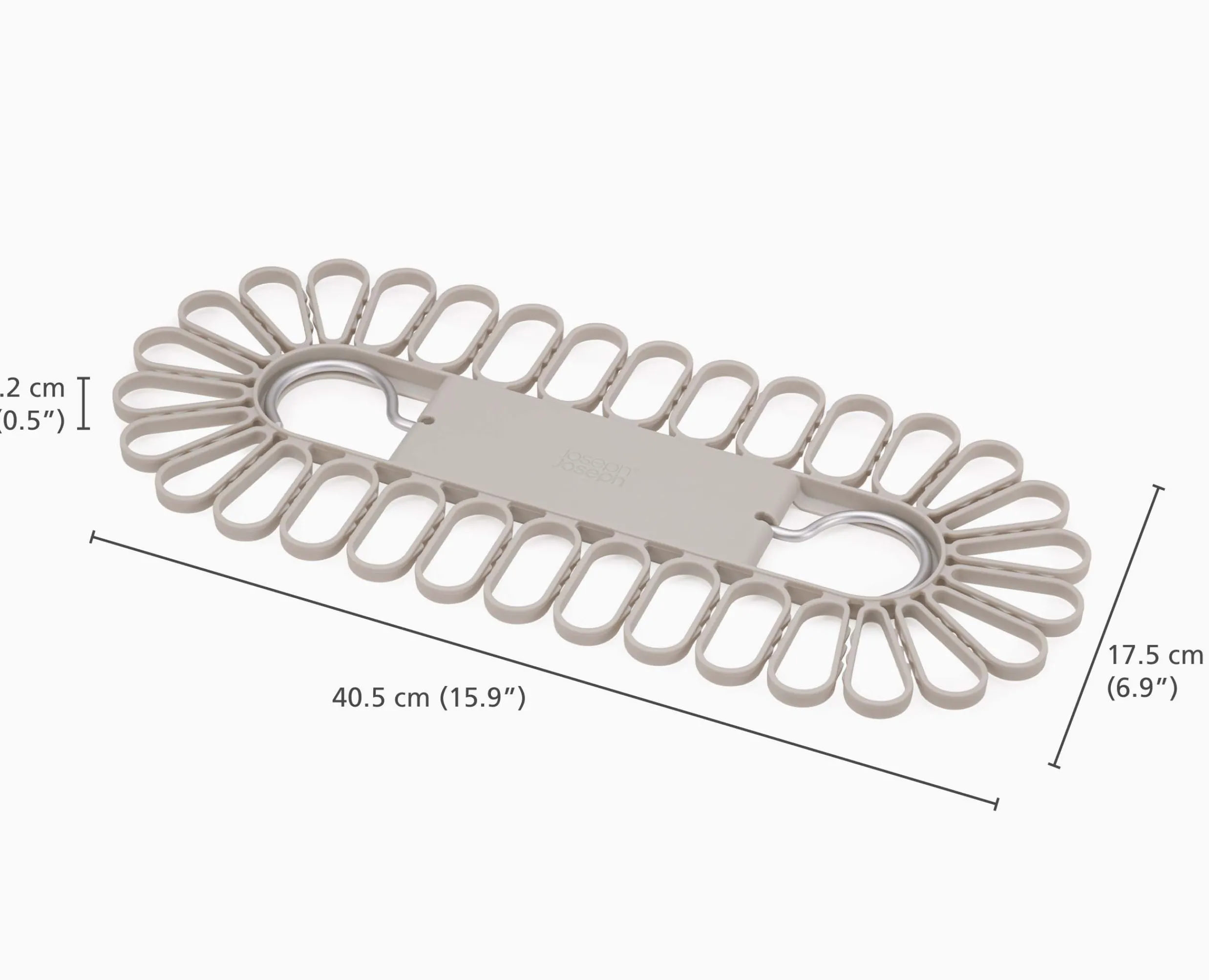Clearance Cintre de séchage écru à accroche rapide Petal™, 32 pièces Étendoirs À Linge|Accessoires Pratiques Pour Buanderie