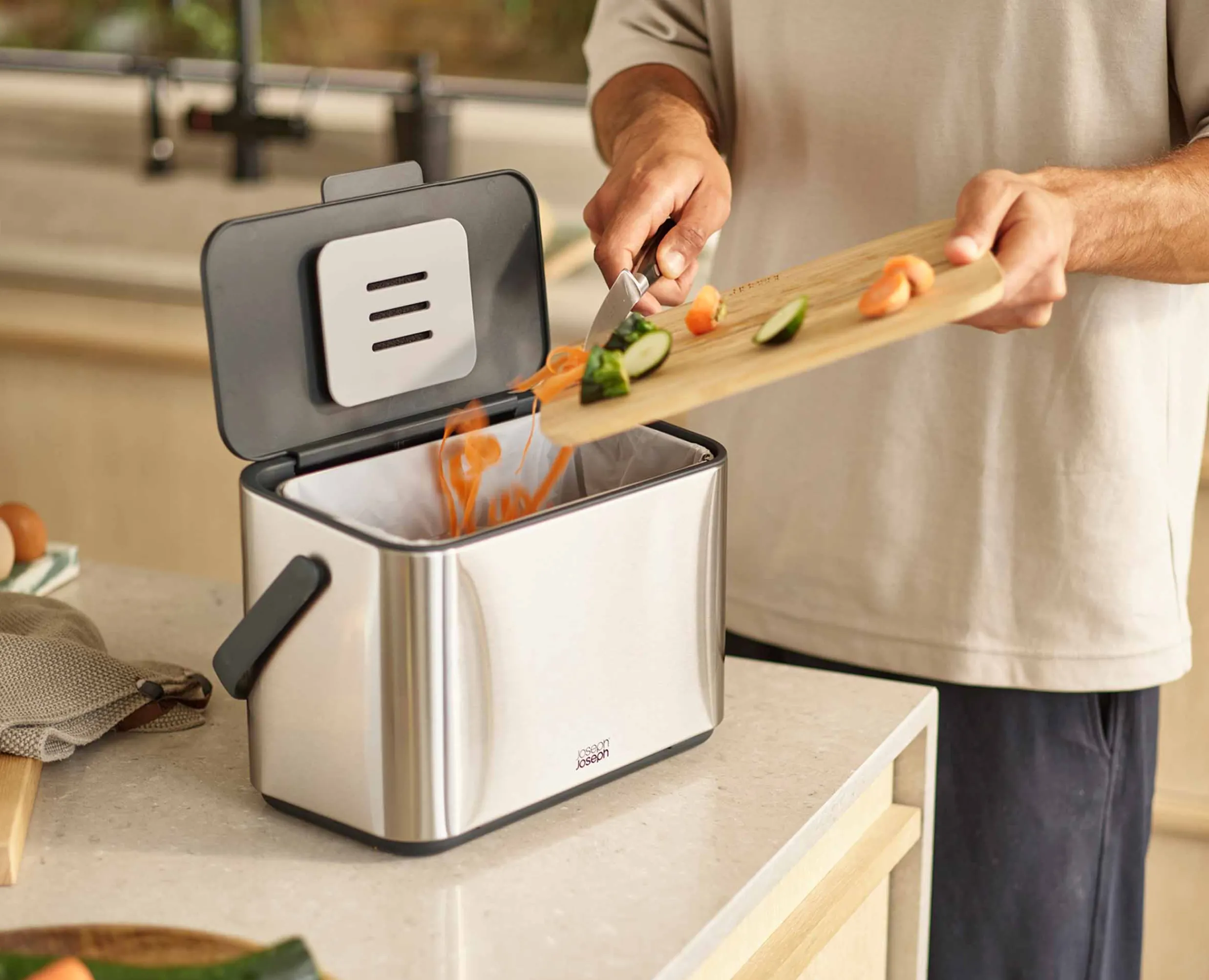 Best Composteur de Cuisine Inox 4L Collect™ Poubelle À Compost