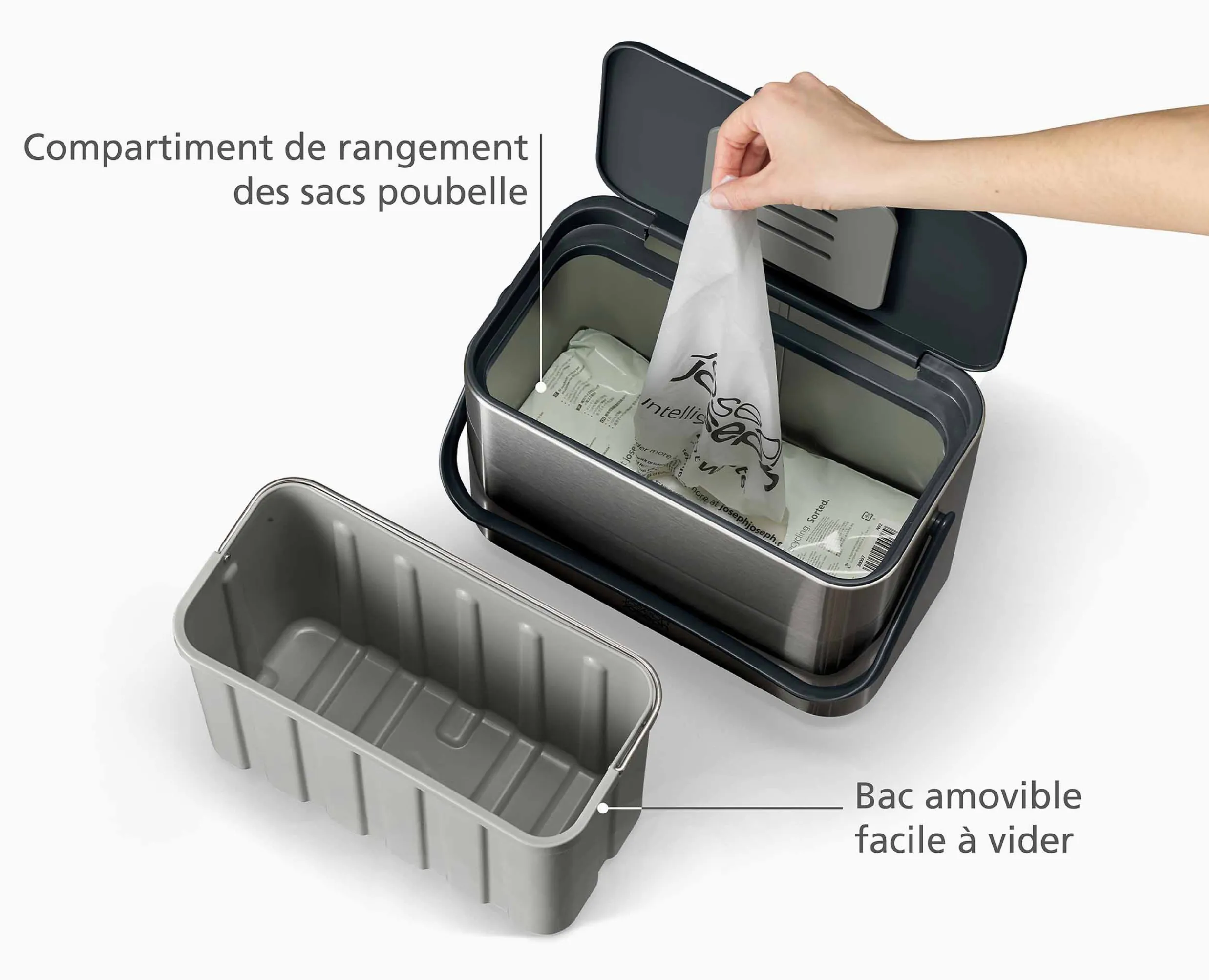 Best Composteur de Cuisine Inox 4L Collect™ Poubelle À Compost