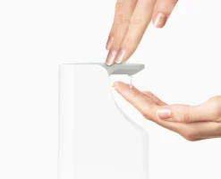 Sale Distributeur de Savon Liquide Gris Slim™ Porte-Savons Et Distributeurs De Savon