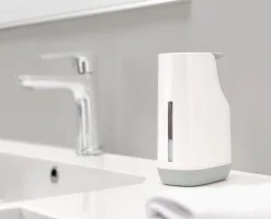 Sale Distributeur de Savon Liquide Gris Slim™ Porte-Savons Et Distributeurs De Savon