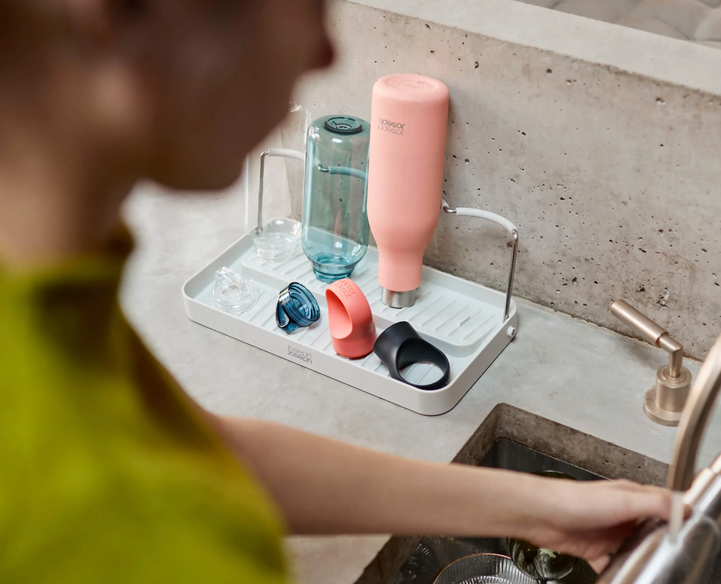 Sale Égouttoir Pliable Pour Gourdes Drysmart™ Égouttoirs À Vaisselle