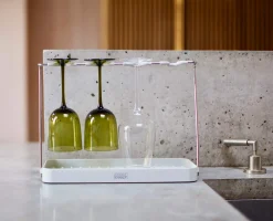 Best Égouttoir Pliable Pour Verres à Vin Drysmart™ Égouttoirs À Vaisselle