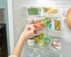 Best Grand Bac de Rangement Compact FridgeStore™ Rangement Pour Réfrigérateur|Rangement & Conservation Alimentaire