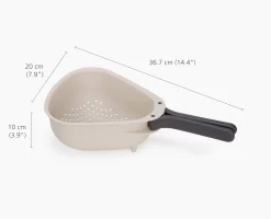 New Grande Égouttoir avec Poignées Pliantes Droplet™ Passoires Et Essoreuses