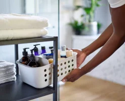 Sale Grand Panier de Rangement Salle de Bain EasyStore™ Paniers Rangement Salle De Bain
