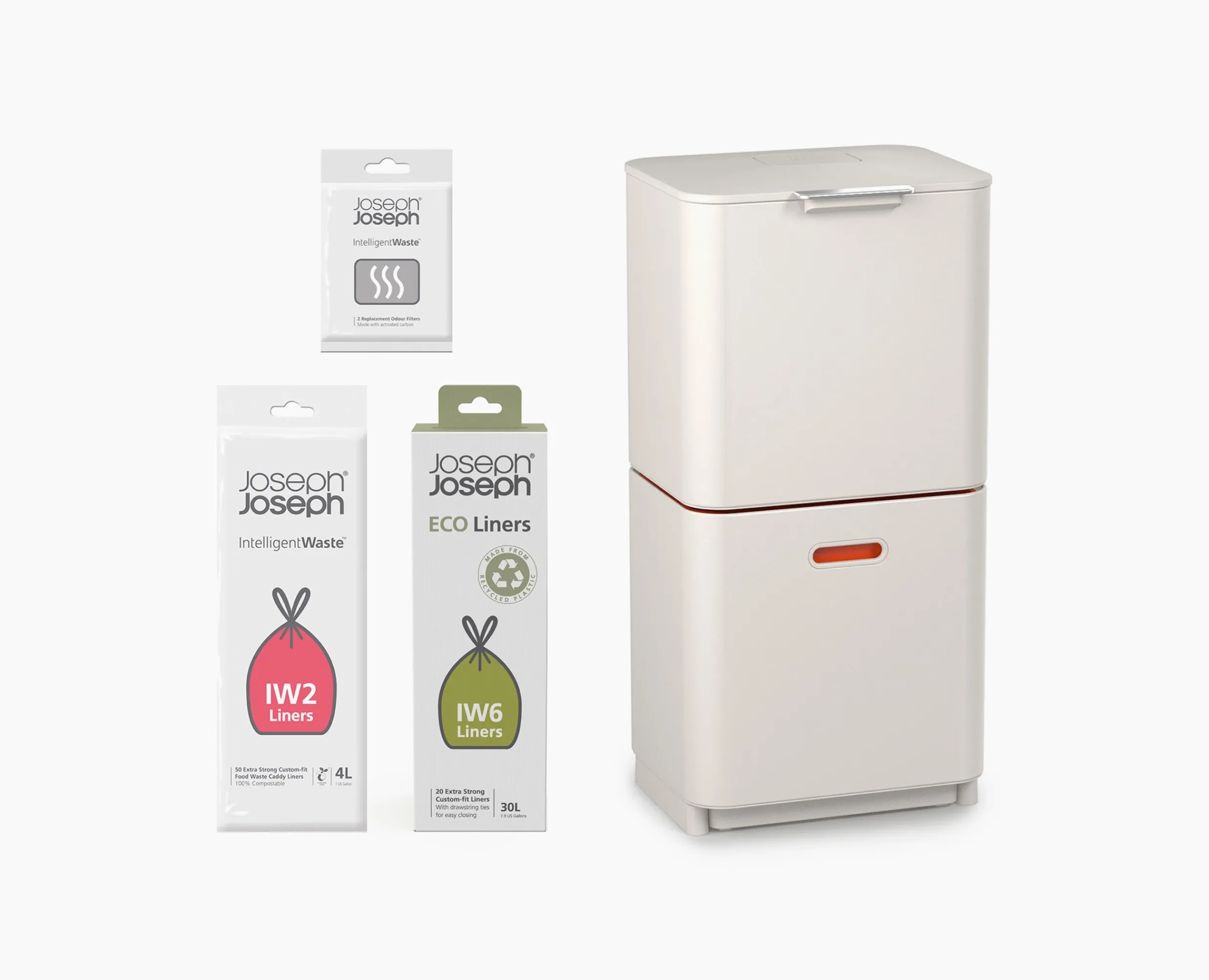 Outlet Kit de démarrage poubelle de tri sélectif Totem Max 60L Sets De Poubelles, Sacs Et Filtres|Poubelles De Tri Sélectif