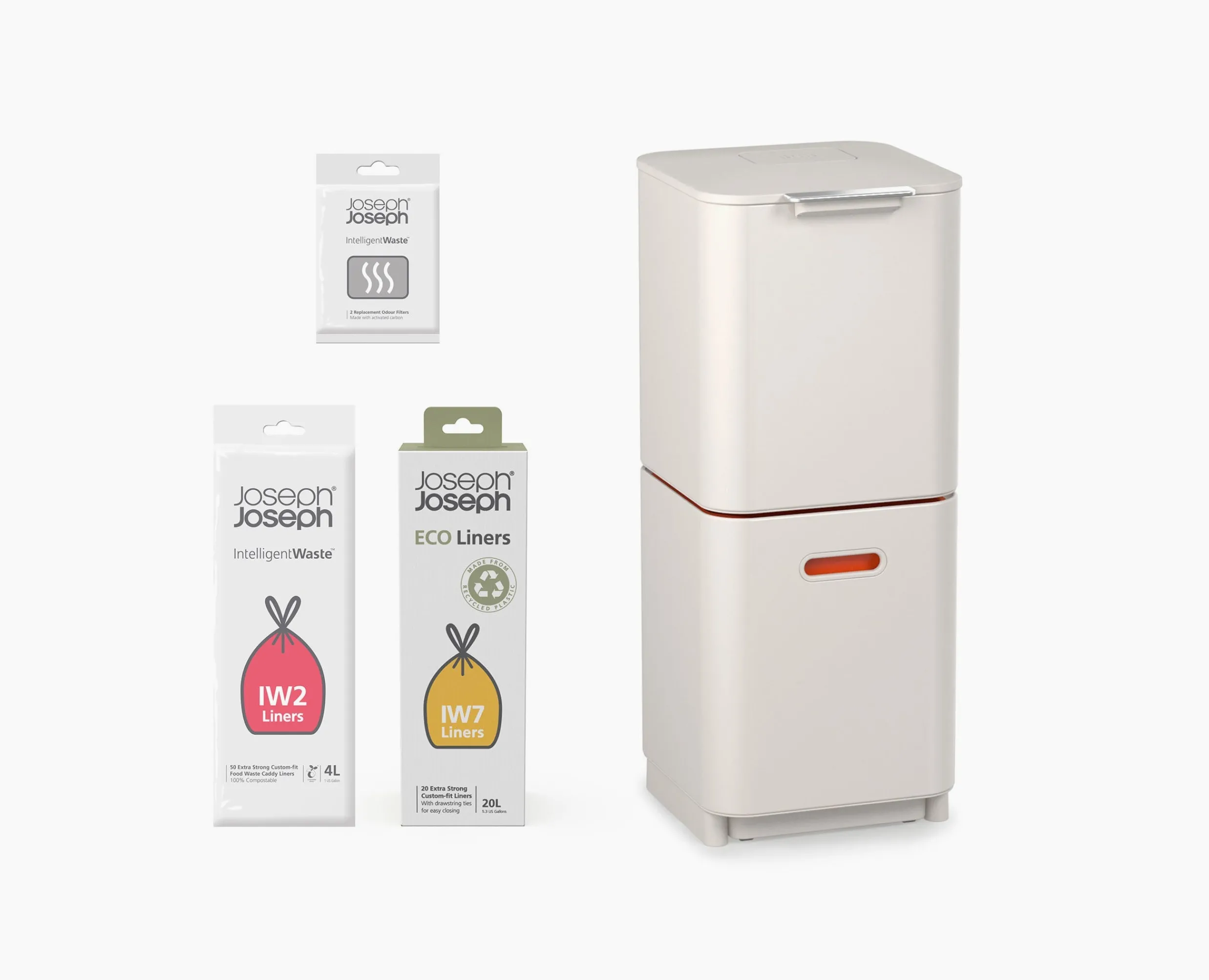 Outlet Kit de démarrage poubelle de tri sélectif Totem Compact 40L Poubelles De Tri Sélectif|Sets De Poubelles, Sacs Et Filtres