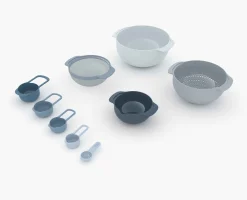 Lot de 9 Bols Nest™ 9 Plus, Rouleau à Pâtisserie PrecisionPin™ & Fouet Twist™ en Matériel & Ustensiles De Pâtisserie|Bols Mélangeurs