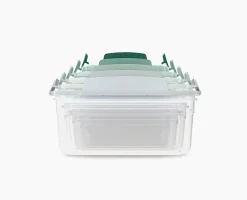 Online Lot de 5 Boîtes de Conservation Compactes Plastique en Nest™ - Éditions Lunch Box|Rangement & Conservation Alimentaire