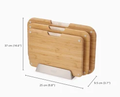 Discount Lot de 3 Planches à Découper en Nest™ & un Lot de 5 Couteaux Elevate™ avec Bloc en Planches À Découper|Couteaux Et Ciseaux
