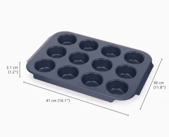Discount Moule à muffins antiadhésif Nest™ Bake, pour 12 muffins Plats & Plaques De Cuisson À Four|Matériel & Ustensiles De Pâtisserie