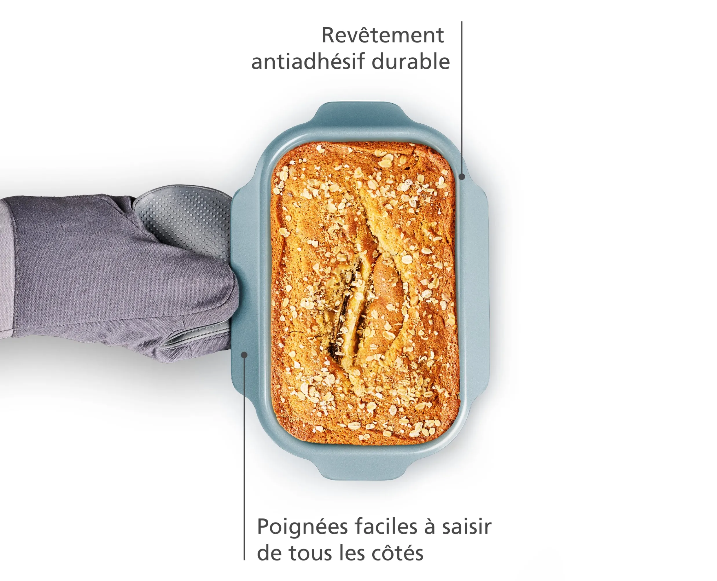 Hot Moule pour pain de 1kg antiadhésif Nest™ Bake Plats & Plaques De Cuisson À Four|Matériel & Ustensiles De Pâtisserie
