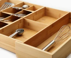 Organisateur de Couverts Extensible DrawerStore™ Rangements Tiroirs De Cuisine