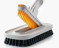 Outil de Nettoyage de Carrelage 2-en-1 avec Manche Télescopique CleanTech™ Accessoires & Outils Pour Ménage Maison|Sets Et Kits De Nettoyage Pour La Maison