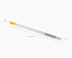Outil de Nettoyage de Carrelage 2-en-1 avec Manche Télescopique CleanTech™ Accessoires & Outils Pour Ménage Maison|Sets Et Kits De Nettoyage Pour La Maison
