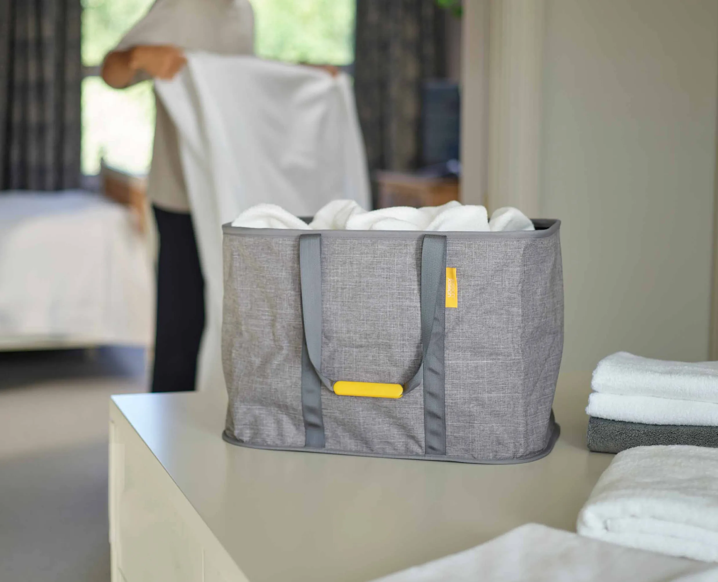 Sale Panier à Linge Pliable 55L Hold-All™ Max Paniers À Linge