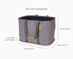 Sale Panier à Linge Pliable 55L Hold-All™ Max Paniers À Linge