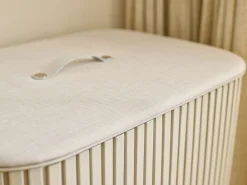 Sale Panier à Linge Triple Luxe Bambou 90L Tota Trio Luxe Paniers À Linge
