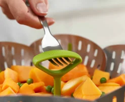 Discount Panier Vapeur Pliable en Inox Bloom™ Gadgets Et Ustensiles