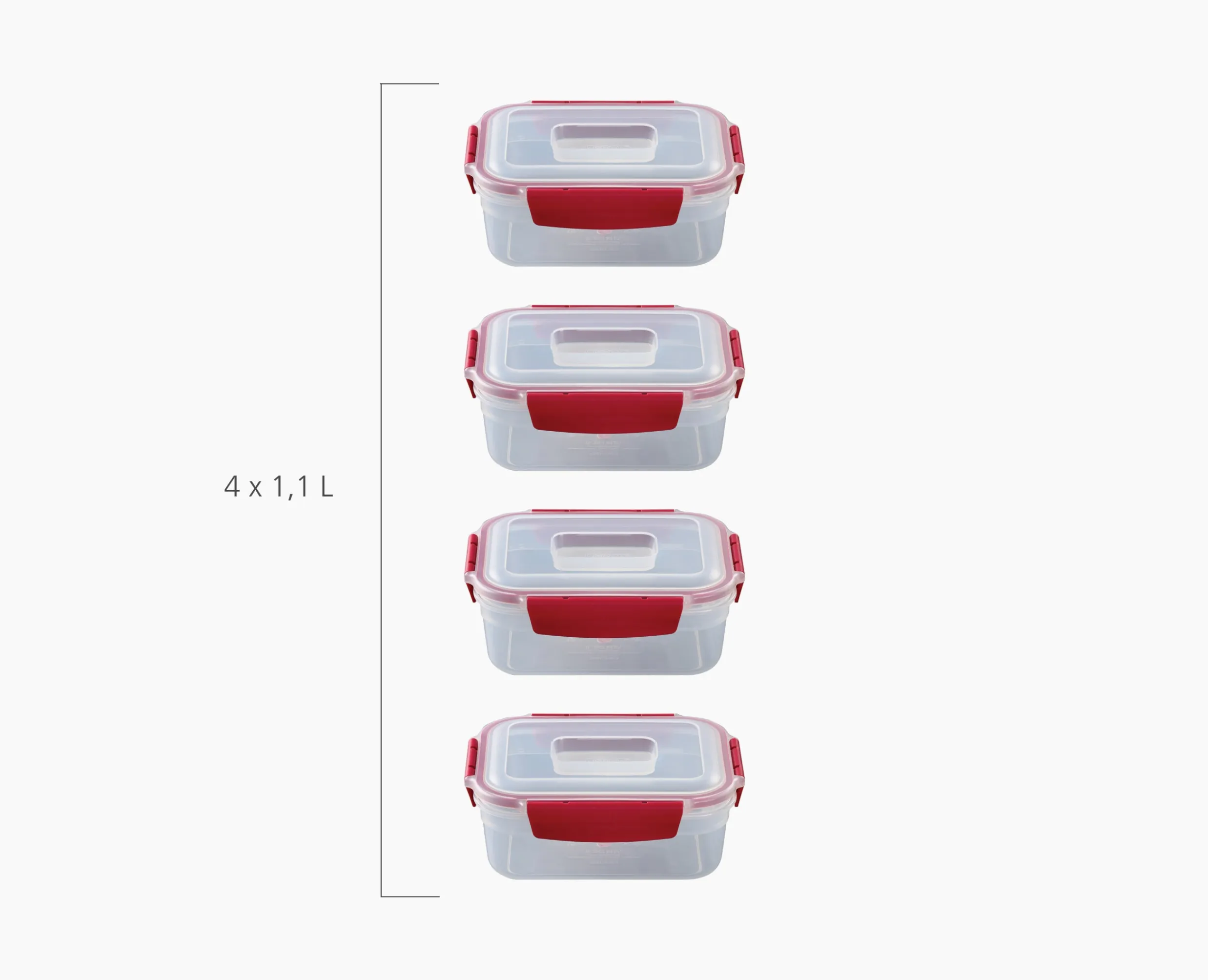 Clearance 4 Petites Boîtes Alimentaires s 1.1L Nest™ Lock Lunch Box|Rangement & Conservation Alimentaire