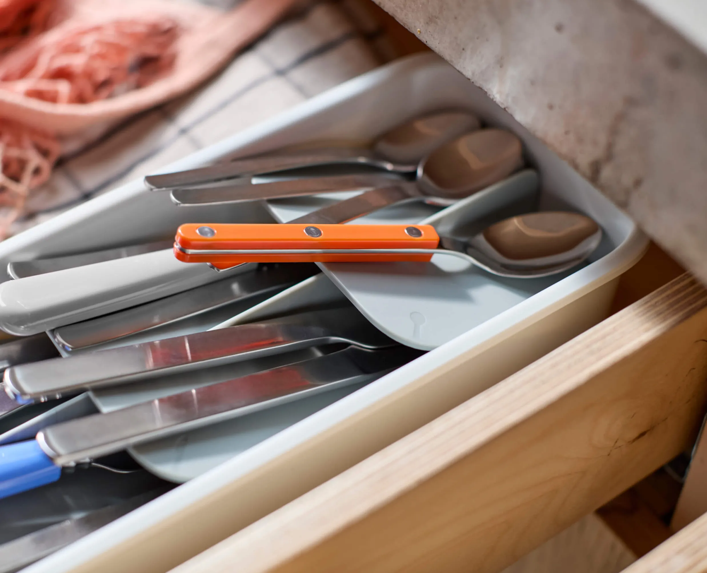 Sale Petit Range-Couverts Étagé Recyclé Drawerstore™ Rangements Tiroirs De Cuisine