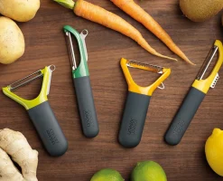 New Éplucheur 3-en-1 Vert Multi-Peel™ Gadgets Et Ustensiles|Épluche-Légumes