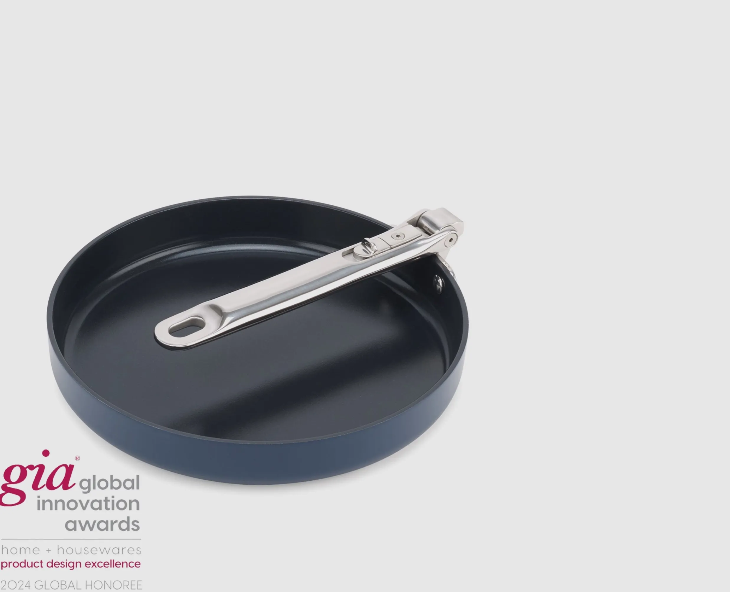 Clearance Poêle à frire Space antiadhésive en céramique poignée pliante 24 cm e Poêles Et Casseroles