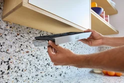 Best Porte-Rouleau de Cuisine Sous-Étagère RollGrip™ Organisation Plans De Travail