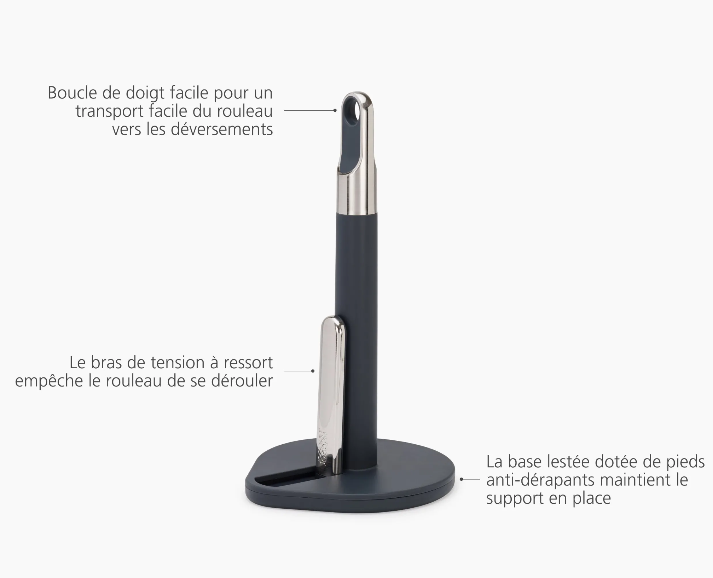 Discount Porte-Rouleau de Cuisine à Tension Hold™ Organisation Plans De Travail
