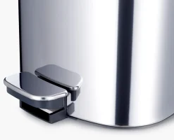 Poubelle Salle de Bain Inox à Pédale 5L EasyStore™ Luxe Poubelle De Salle De Bain|Poubelles De Salle De Bain