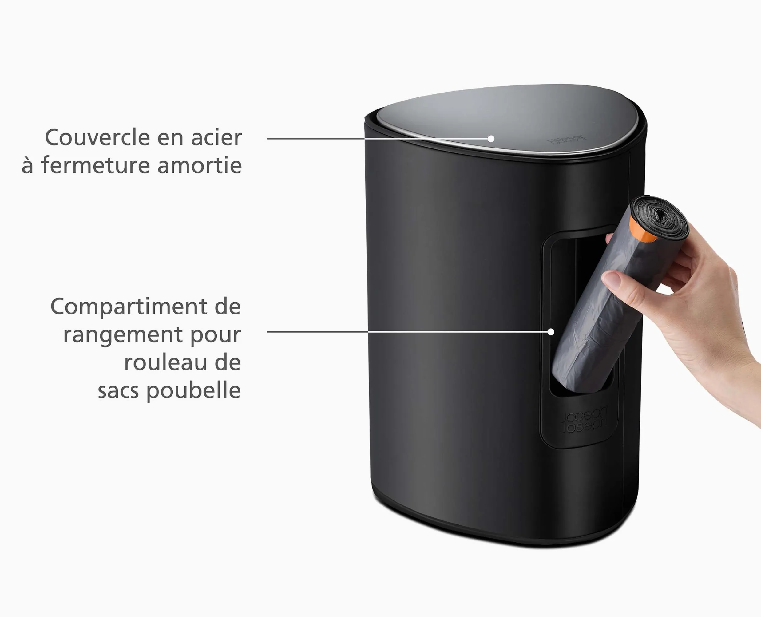Hot Poubelle Salle de Bain e à Pédale 5L EasyStore™ Poubelle De Salle De Bain|Poubelles De Salle De Bain