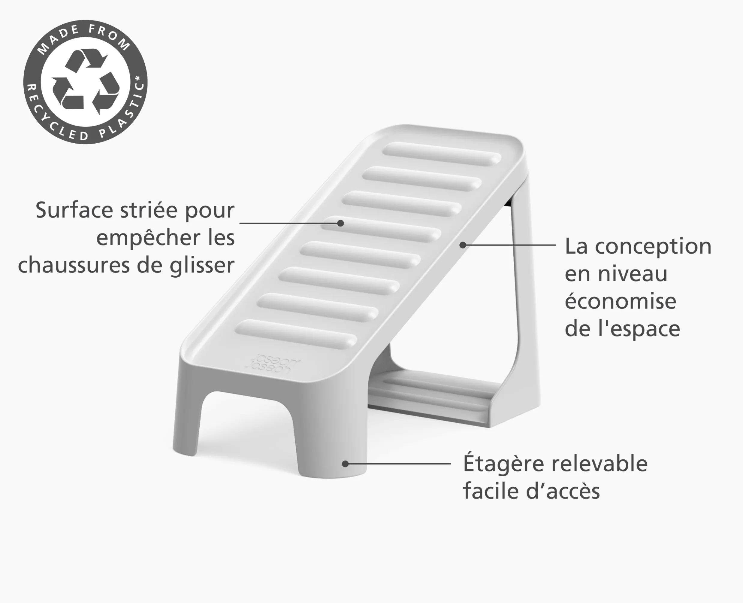 Sale Range-Chaussures Multi-niveaux Shoe-In™ Compact à 6 pièces Organisateurs De Vêtements|Rangements À Chaussures