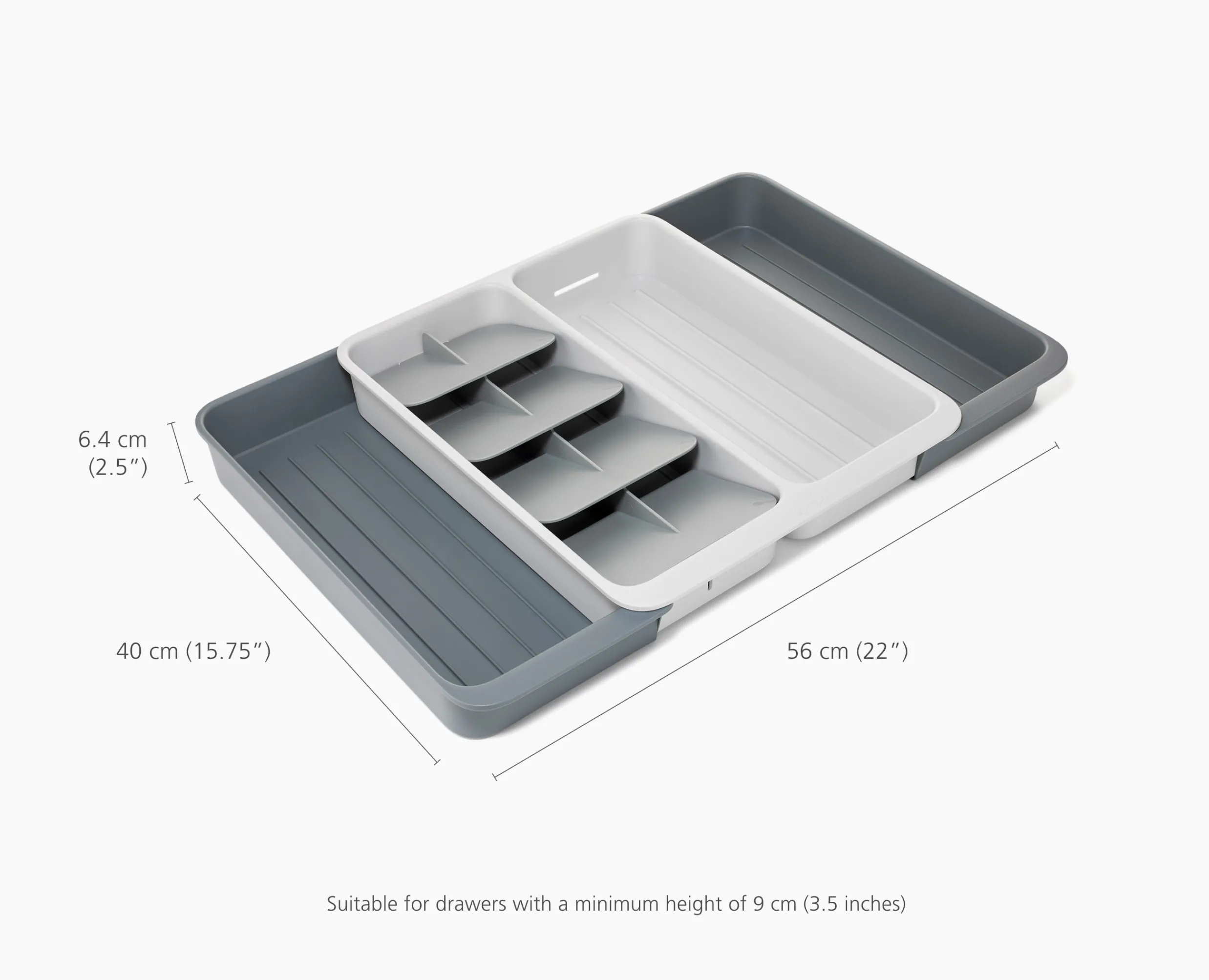 Discount Range-Couverts Extensible, Étagé et Recyclé Drawerstore™ Rangements Tiroirs De Cuisine