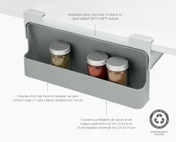 Range-Épices Sous Étagère Recyclé Cupboardstore™ Rangements Placards De Cuisine
