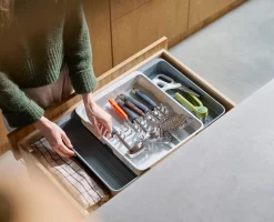 Best Range-Ustensiles de Cuisine Extensible et Recyclé Drawerstore™ Rangements Tiroirs De Cuisine