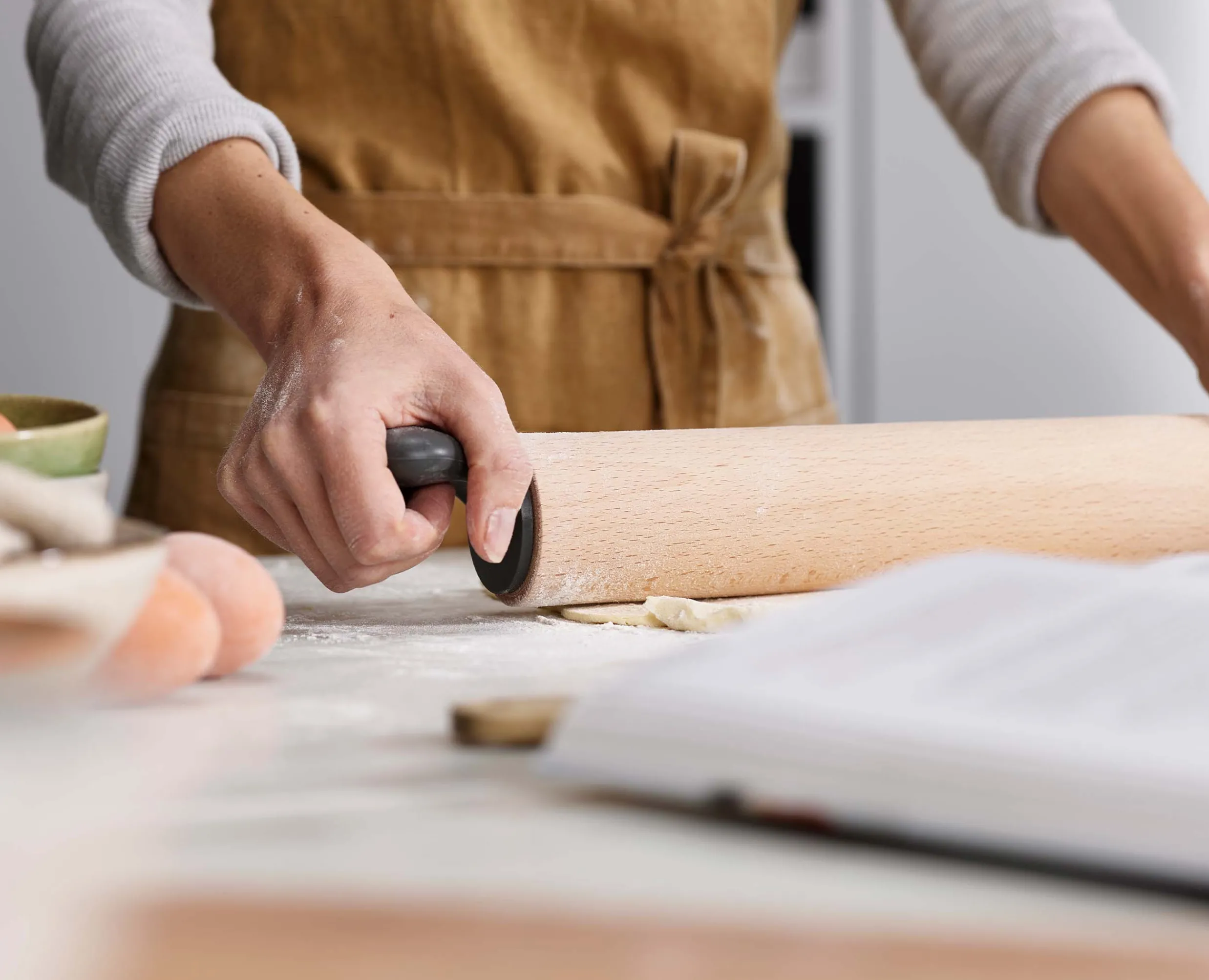 Discount Rouleau à pâtisserie ergonomique Grip-Pin™ Matériel & Ustensiles De Pâtisserie
